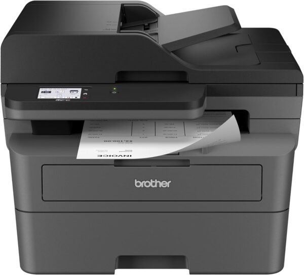 71Xbr-tpnL._AC_SL1500_.jpg Brother MFC-L2820DW Wireless Compact Monochrome All-in-One Laser Printer with Copy, Scan and Fax, Duplex, Black & White | Includes Refresh Subscription Trial(1), Amazon Dash Replenishment Ready