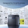 CLABEL Desktop Bluetooth Label Printer CT221D Label Maker Machine with Direct Thermal Printing, 2 Inch Barcode Recepit Sticker Printer for Small Business Address Office with 1 Roll Label