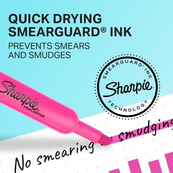 Sharpie Tank Style Highlighters Chisel Tip Fluorescent Highlighter Marker Set Office And Teacher Supplies Assorted 12 Count