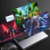 Gaming Laptop 15.6" FHD,Intel N95 Turbo Boost 3.4GHz,16GB DDR4 + 512GB SSD,RGB Backlit Keyboard & Fingerprint Unlock,Windows 11 Pro Laptop Computer for Immersive Performance