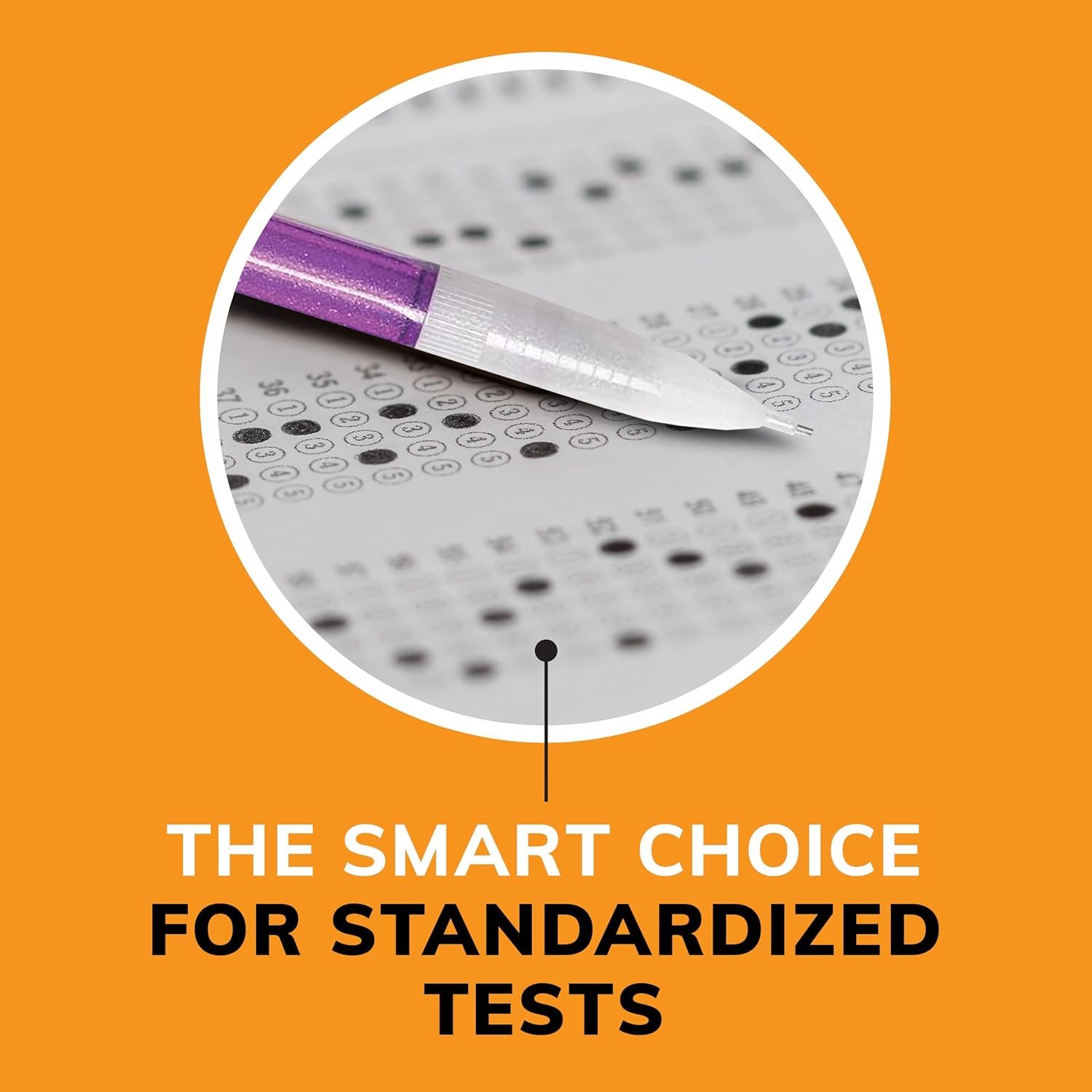 BIC Xtra-Sparkle Number 2 Mechanical Pencils With Erasers (MPLP241-BLK), Medium Point (0.7mm), 24-Count Pack, Cute Mechanical Pencils For Girls, Boys and Adults (Barrel Colors May Vary) - Image 4