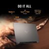 ASUS TUF Gaming A16 Gaming Laptop, 16” FHD+ 1610 165Hz Display, AMD Ryzen™ 9 7940HX, NVIDIA® GeForce RTX™ 4060, 16GB DDR5, 512GB PCIe Gen4 SSD, Wi-Fi 6, Windows 11, FA607PV-AS93
