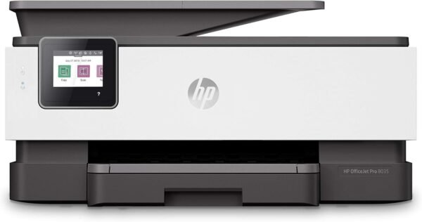 HP OfficeJet Pro 8035 All-in-One Wireless Printer - Includes 8 Months of Ink, HP Instant Ink, Works with Alexa - Basalt (5LJ23A)