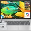 HP 2025 17 Inch Laptop Computer, 17.3 IPS FHD Business Laptop PC, AMD Ryzen 5 6-Core, 64GB RAM 2.5TB Storage (2TB SSD+512GB Docking Set), Windows 11 Pro Lifetime Office, 10-Key Number Pad