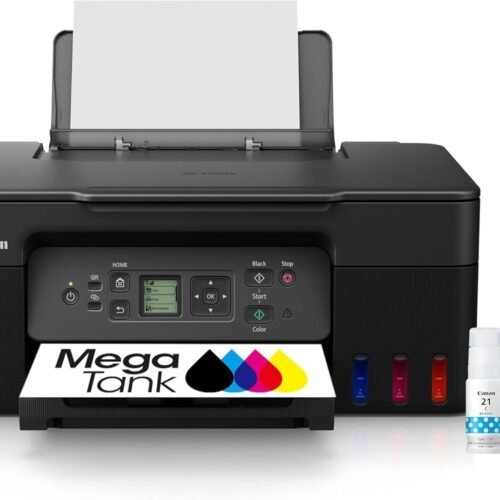 Canon MegaTank All-in-One Wireless Inkjet Printer. for Home Use, Print, Scan and Copy