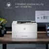 HP LaserJet Pro 4001dn Printer, Print, Fast speeds, Easy setup, Mobile printing, Advanced security, Best-for-small teams, Ethernet/USB only