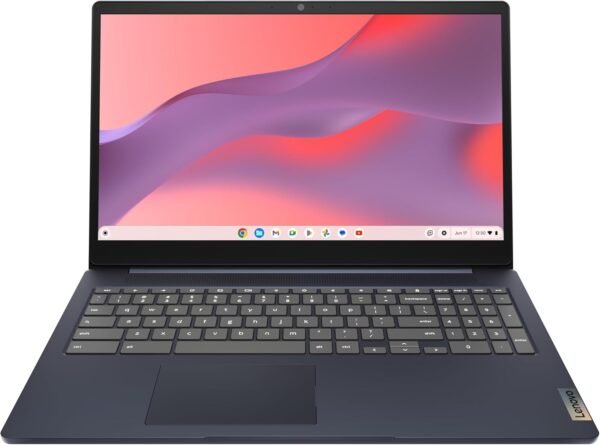 71bwzCMcQvL._AC_SL1500_.jpg Lenovo IdeaPad 3i Chromebook, 15.6” FHD Display, Intel Celeron N4500, 8GB RAM, 64GB eMMC, 1920x1080 px, 720p Camera, Chrome OS, Abyss Blue