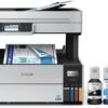 Epson EcoTank Pro ET-5170 Wireless Color All-in-One Supertank Printer with Scanner, Copier, Fax Plus Auto Document Feeder White Large