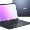 ASUS Laptop L510 Ultra Thin Laptop, 15.6” FHD Display, Intel Celeron N4020 Processor, 4GB RAM, 128GB Storage, Windows 10 Home in S Mode, 1 Year Microsoft 365, Star Black, L510MA-DS04