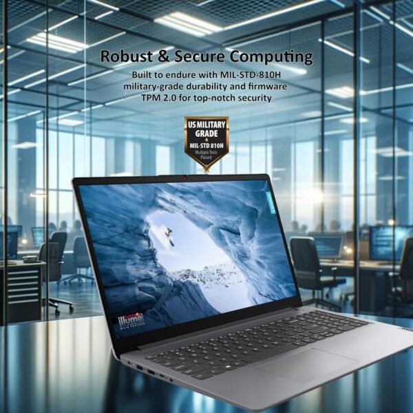 Lenovo 2024 IdeaPad 1 Gen 7 Laptop, 15.6" FHD Touchscreen, Intel Core i3-1215U, 16GB RAM, 1TB SSD, SD Card Reader, HDMI, Webcam, Wi-Fi 6, Windows 11 Home, Grey