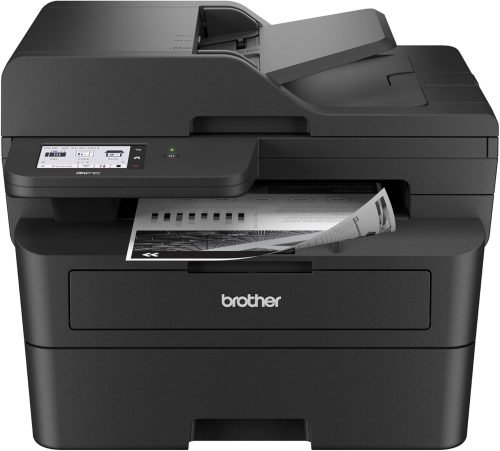 Brother Professional Laser Printer with Scanner, High-Speed 36 ppm Monochrome All-in-One, Wireless Duplex Printing and Scanning, Cloud-Ready 3.5 in Touchscreen for Small Business (MFC-L2900DW)