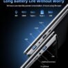Naclud Windows 11 Laptops, 17.3 Inch Laptop Computer with Core i3 Processor, 4GB DDR3 128GB SSD, 60800mWh Battery, FHD IPS Display, Type-C, HDMI, 5G WiFi, BT4.2, Webcam, USB3.2