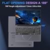 15.6" Laptop PC 16GB DDR4 512GB SSD, HD Laptop Computer AMD Ryzen 5 3500U Processor AMD Integrated Graphics computer with Touch ID 2.4/5G WiFi Bluetooth USB 3.0 WPS office for Students/Gaming laptop