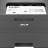 Brother HL-L2405W Wireless Compact Monochrome Laser Printer with Mobile Printing, Black & White Output | Includes Refresh Subscription Trial(1), Amazon Dash Replenishment Ready