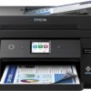 Epson Workforce WF-2960 Wireless All-in-One Printer with Scan, Copy, Fax, Auto Document Feeder, Automatic 2-Sided Printing, 2.4" Touchscreen Display, 150-Sheet Paper Tray and Ethernet,Black