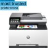 HP Color Laserjet Pro MFP 3301fdw Wireless All-in-One Color Laser Printer, Office Printer, Scanner, Copier, Fax, ADF, Duplex, Best-for-Office (499Q5F)