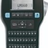 DYMO Label Maker LabelManager 160 Portable Label Maker, Easy-to-Use, One-Touch Smart Keys, QWERTY Keyboard, Large Display, for Home & Office Organization, Black