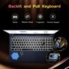 15.6-FHD-Laptop Student-Laptop, 16GB RAM 1TB SSD, Intel Pentium Quad-Core N100 Processor (Up to 3.4GHz) Backlit Keyboard Fingerprint WiFi 6 BT5.2 Business-Laptop, 2 Years Warranty Windows 11 Laptop