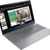 Lenovo ThinkBook 15 Gen 4 Business Laptop (15.6" FHD, 12th Gen Intel 10-Core i7-1255U, 16GB RAM, 512GB SSD), 1080p Webcam, Fingerprint, IST SD Card, Wi-Fi 6, Ethernet, Win 11 Pro, Grey
