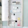 25 PCS Clear Plastic Drawer Organizer Set, 4 Sizes Desk Drawer Divider Organizers and Storage Bins for Makeup, Jewelry, Gadgets for Kitchen, Bedroom, Bathroom, Office