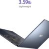 ASUS Laptop L510 Ultra Thin Laptop, 15.6” FHD Display, Intel Celeron N4020 Processor, 4GB RAM, 128GB Storage, Windows 10 Home in S Mode, 1 Year Microsoft 365, Star Black, L510MA-DS04