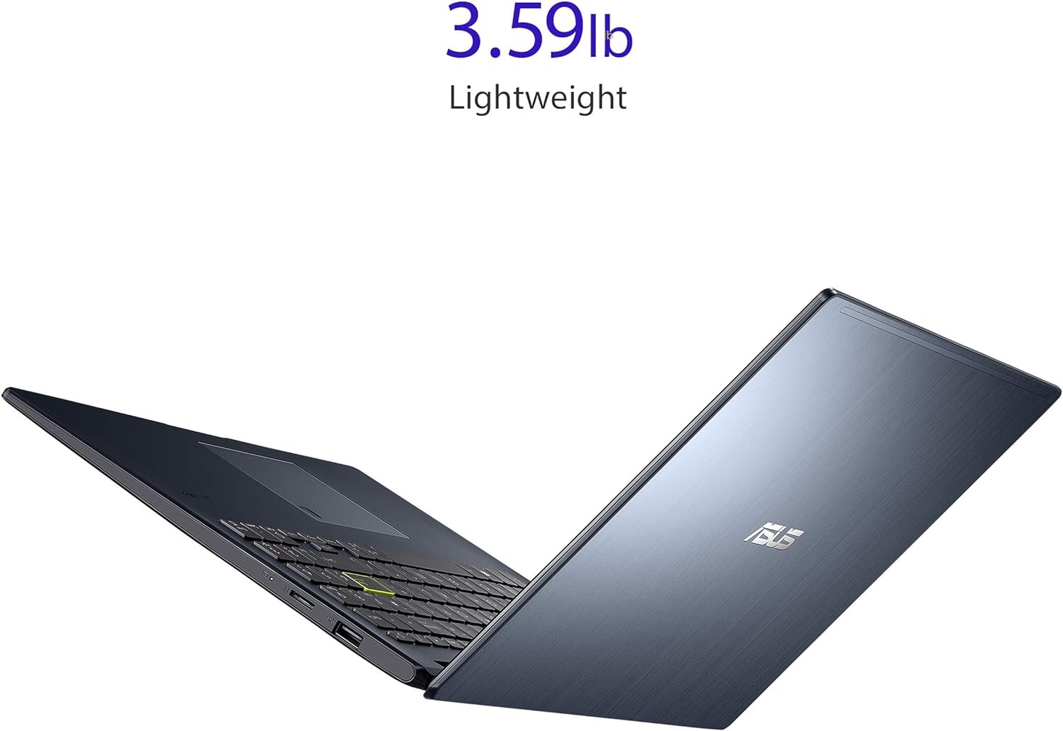 ASUS Laptop L510 Ultra Thin Laptop, 15.6” FHD Display, Intel Celeron N4020 Processor, 4GB RAM, 128GB Storage, Windows 10 Home in S Mode, 1 Year Microsoft 365, Star Black, L510MA-DS04 - Image 6