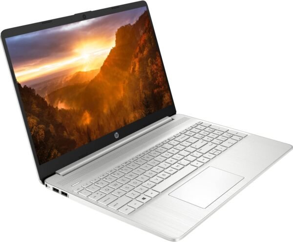 HP 15 Notebook Laptop, 15.6" Full HD Display, Intel Core i5-1135G7 Processor, 32GB DDR4 RAM, 1TB PCIe SSD, USB Type-C, Webcam, Wi-Fi, Windows 11 Home, Silver