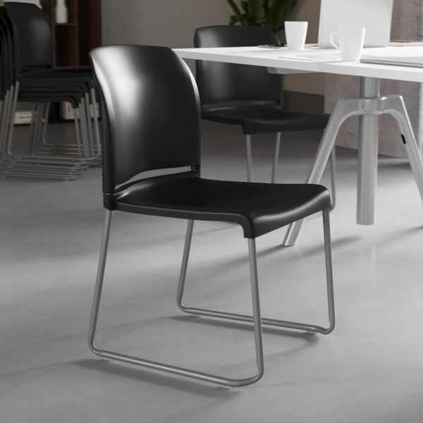 71rugEufdFL._AC_SL1500_.jpg Flash Furniture Hercules Series Contoured Stacking Chairs for Waiting Rooms and Offices, Ergonomic Lobby Chairs with Curved Back, Set of 5, Black