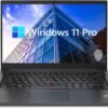 Lenovo ThinkPad E14 Gen 5 Business Laptop, 14" FHD+ Display, AMD Ryzen 7 7730U (Beat i7-1255U), 24GB RAM, 2TB SSD, FP Reader, Backlit Keyboard, HDMI, RJ45, Wi-Fi 6, Windows 11 Pro, Black