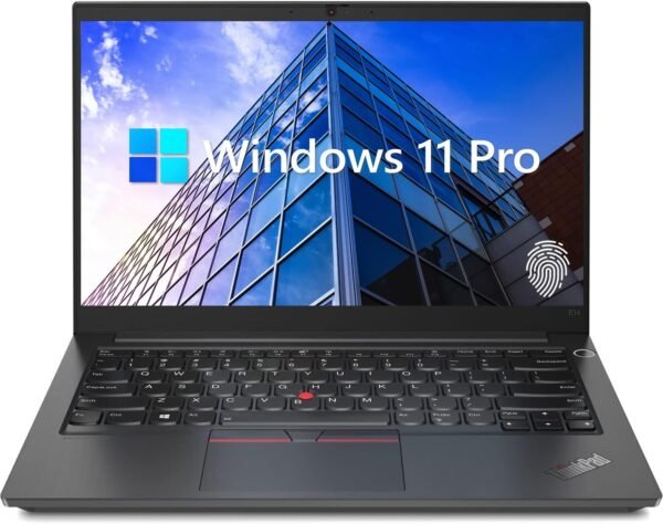 Lenovo ThinkPad E14 Gen 5 Business Laptop, 14" FHD+ Display, AMD Ryzen 7 7730U (Beat i7-1255U), 24GB RAM, 2TB SSD, FP Reader, Backlit Keyboard, HDMI, RJ45, Wi-Fi 6, Windows 11 Pro, Black