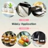 F10 Label Maker Machine with Tape, Portable Bluetooth Thermal Mini Label Printer, Rechargeable Sticker Maker, Inkless Labeler for Home, School, Kitchen, Office Organization, White