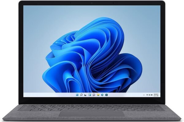 Microsoft Surface Laptop 4 - i7-1185G7 16GB RAM, 512GB SSD, 13.5" High-Performance Touchscreen Windows 11, Lightweight with Sleek Design Platinum 5EI-00019 (Renewed)