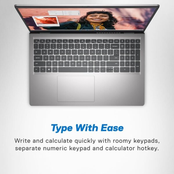 Dell Inspiron 3530 Laptop - 15.6-inch FHD 120Hz Display, Intel Core i5-1334U Processor, 16GB DDR4 RAM, 512GB SSD, Intel Iris Xe Graphics, Windows 11 Home, Migrate Services - Platinum Silver (Aluminum)