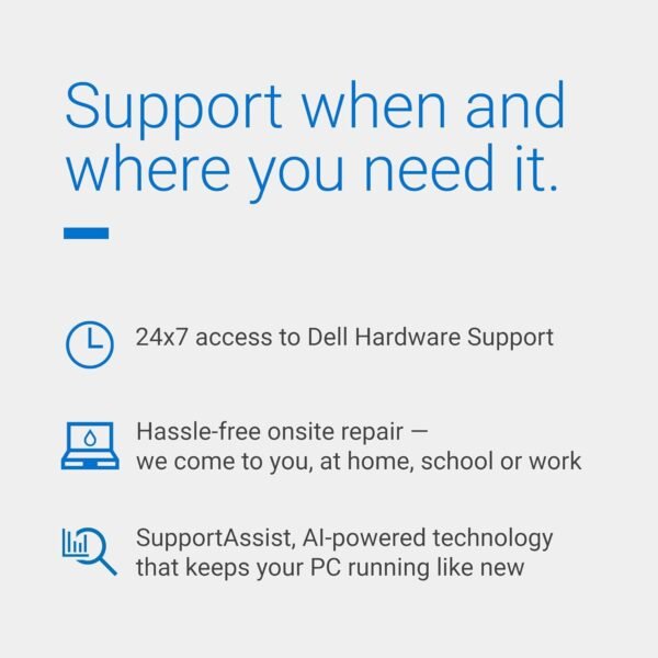 Dell Inspiron 5441 Laptop - 14-inch FHD+ (1920x1200) Display, Snapdragon X Plus - X1P-42-100 Processor, 16GB LPDDR5X RAM, 512GB SSD, Qualcomm Adreno, Windows 11 Home, Onsite Service - Titan Gray