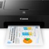 Canon TS202 Inkjet Photo Printer, Black (USB Required, not Included)