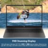 HP 255 G10 Business Laptop, 15.6" FHD Display, AMD Ryzen 5 7530U, 32GB RAM, 1TB PCIe SSD, Numeric Keypad, Webcam, HDMI, Wi-Fi 6, Windows 11 Pro, Grey