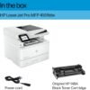 HP LaserJet Pro MFP 4101fdw Wireless Black & White All-in-One Laser Printer, Scanner, Copier, Fax, Best-for-Office (2Z619F)