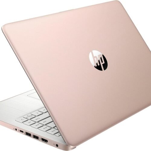 HP Premium Stream 14" HD BrightView Laptop, Intel Celeron N4120, 16GB RAM, 64GB eMMC Storage, HD Webcam, UHD Graphics, 1 Year Office 365, Bluetooth, WiFi, HDMI, Win 11s, Gold, 32GB Hotface USB Card
