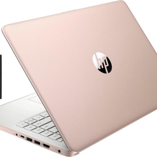 HP Stream 14" HD BrightView Laptop, Intel Celeron N4120, 16GB RAM, 416GB Storage (128GB eMMC + 288GB Docking Station Set), Intel UHD Graphics, 720p Camera, Wi-Fi, 1 Year Office 365, Win 11 S, Gold