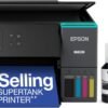 Epson EcoTank ET-2980 Wireless All-in-One Color Supertank Printer with up to 3 Years of Ink, Refillable Tanks, Perfect for Home, 15 PPM, 1.44" Color Screen, Auto 2-Sided Printing - Black