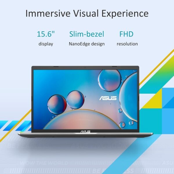 71x6yG5-QuL._AC_SL1500_.jpg ASUS Vivobook 15.6” FHD Laptop, AMD Ryzen 3 3250U, 8GB RAM, 128GB SSD, Windows 11 Home, Transparent Silver, M515DA-WS33