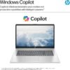 HP 17.3" FHD Business & Student Laptop Computer, 64GB RAM 2.5TB Storage (2TB SSD+512GB Docking Station Set), 6-Cores AMD Ryzen 5, Windows 11 Pro, PLUSERA Earphones, Silver