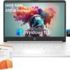 HP 2025 Student Business Laptop, 14" HD Display, Intel Celeron 4-core CPU, 16GB RAM, 320GB Storage(64GB eMMC + 256GB SD Card), 1-Year Office 365, Intel UHD Graphics, Wi-Fi, Windows 11 S, w/Accessories