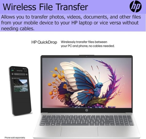 HP Pavilion 15.6" FHD (1920 x 1080) Laptop • Intel Core 8-Core CPU • 32GB RAM • 1TB Storage (512GB SSD + withHP P500 512GB External SSD) • Fast Wi-Fi 6 • Fingerprint Reader • Windows 11