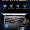 NIMO 15.6 IPS FHD-Student-Laptop, 16GB RAM 1TB SSD Backlit Keyboard Fingerprint Intel Pentium Quad-Core N100 (Beat to i3-1115G4, Up to 3.4GHz) Computer with WiFi 6 Numpad Win 11 Silver