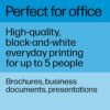 HP Laserjet M207dw Laser Wireless Printer, Black and White, Duplex, Best for Office