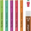 Paper Mate Handwriting Triangular Mechanical Pencil Set with Lead & Eraser Refills 1.3mm School Supplies Office Supplies Sketching Pencils Drafting Pencil Fun Barrel Colors 8 Count