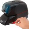 Rapid 5080e Professional Electric Cartridge Stapler, 90 Sheet Capacity, Black, Includes 1 Cartridge with 5000 Staples (90147)