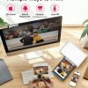Liene M100 4x6'' Photo Printer, Phone Printer 100 Sheets & 3 Cartridges, Full-Color Photo, Portable Instant Photo Printer for iPhone Android, Thermal Dye Sublimation, Wi-Fi Picture Printer 100 Papers