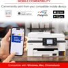 Canon Megatank GX2020 All-in-One Wireless Supertank [Megatank] Printer | Print, Copy and Scan| Mobile Printing |2.7" LCD Color Touchscreen | Auto Document Feeder and Auto Duplex Printing